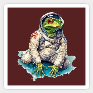 A Frog in Space Magnet